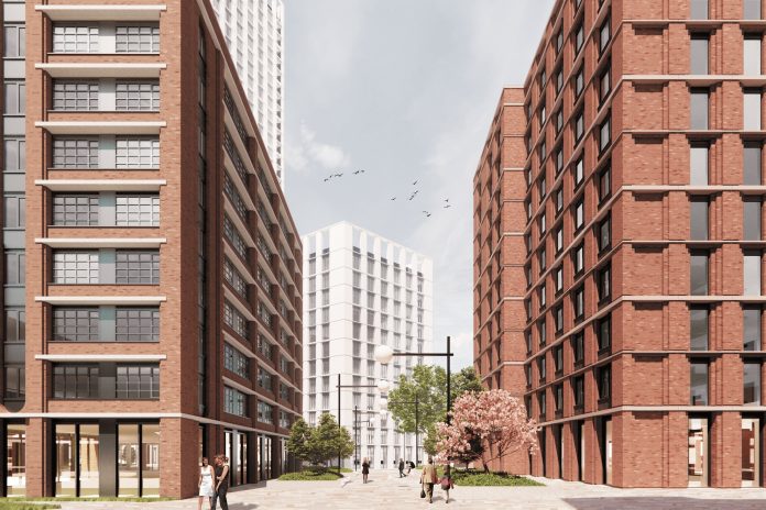 Plans submitted for flagship Birmingham residential scheme CGI of new Birmingham resiential scheme
