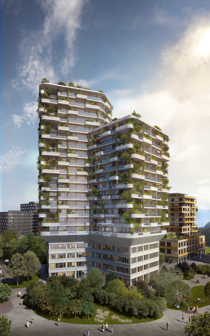 Garden Tower Aglaya_© Philipp Hodel, Zug (1) Garden Tower Aglaya