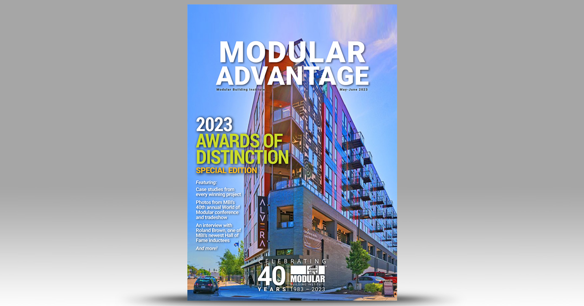 Modular Advantage: 2023 Awards of Distinction | Construction eBooks ...