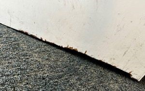 Severe Door Wedge Damage