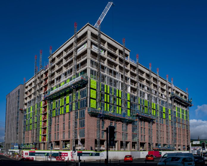 Nelson Street topping out