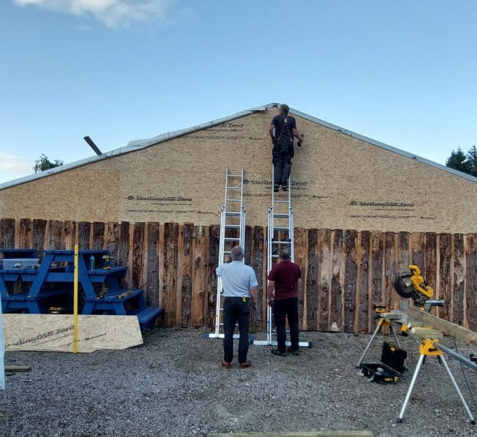 SterlingOSB zero boards - Avimore Ice Rink