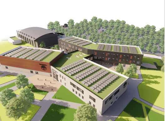 Kier appointed to deliver 900-place net zero school in Bournemouth CGI image of new net zero school in Bournemouth