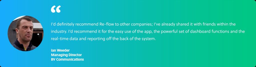 BV Communications testimonial