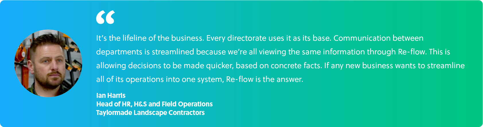 Re-flow field management software testimonial