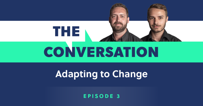 The Conversation with Re-flow episode 3 banner