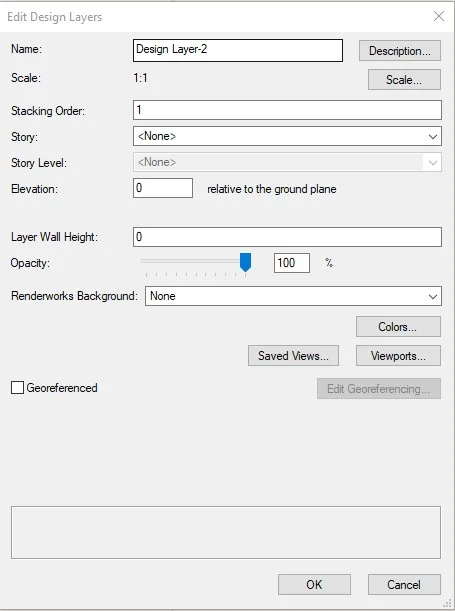 Vectorworks design layer 2 edit box