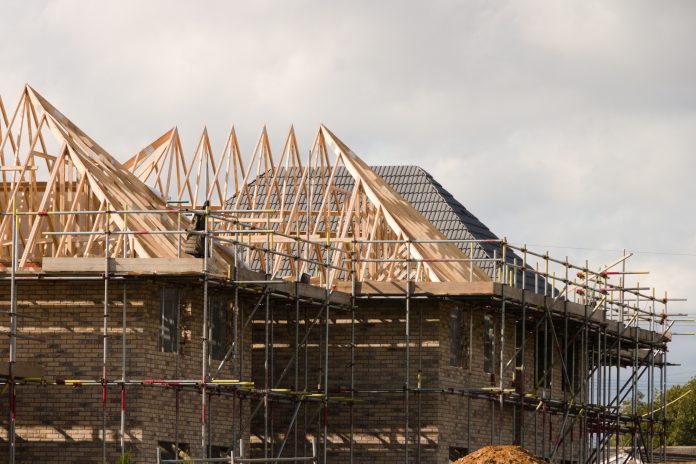 UK construction output - house under construction