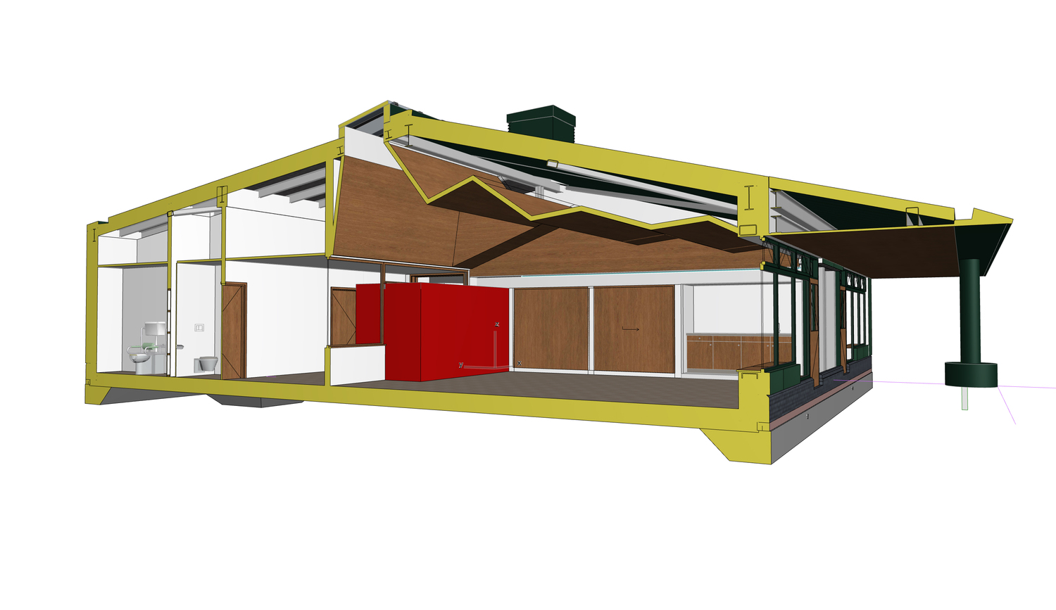 Alfreton Park Community School Archicad model