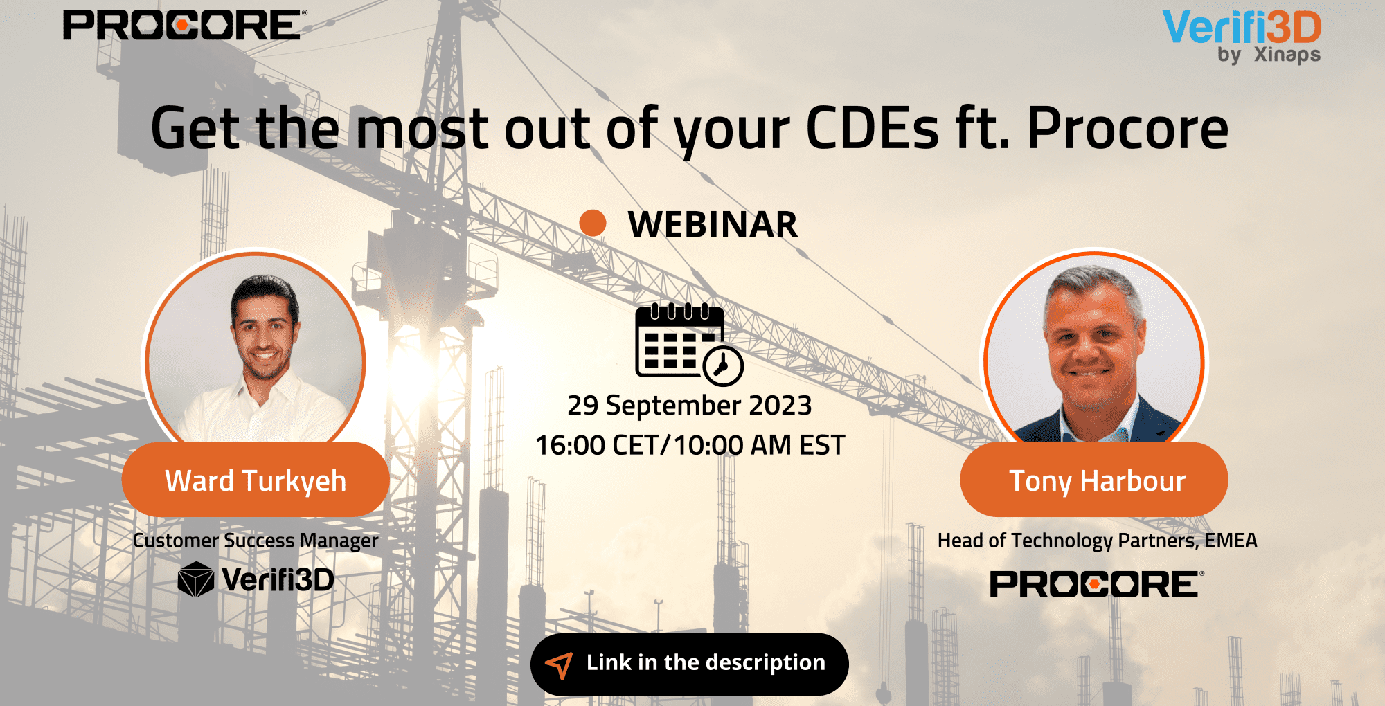 Xinaps Procore webinar