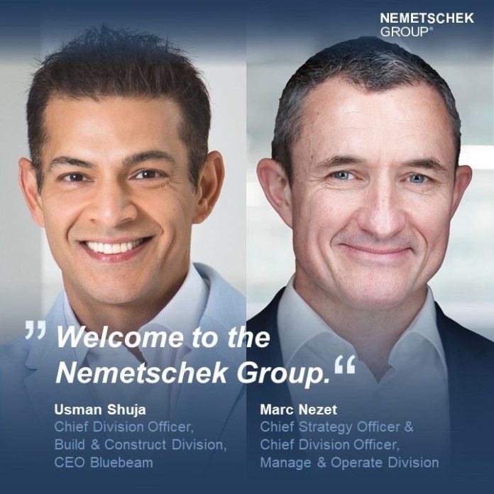 Nemetschek has completed reshaping the senior management team, with Usman Shuja and Marc Nezet joining the new Executive Leadership Team 