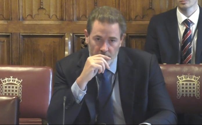 Top Hat chair Carl Leaver spoke before the House of Lords on goverment plans for standardised MMC, housing targets and the skills shortage