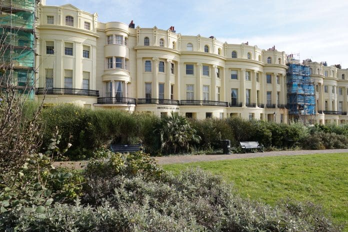 conservation area - Grade I Brunswick Square terraces
