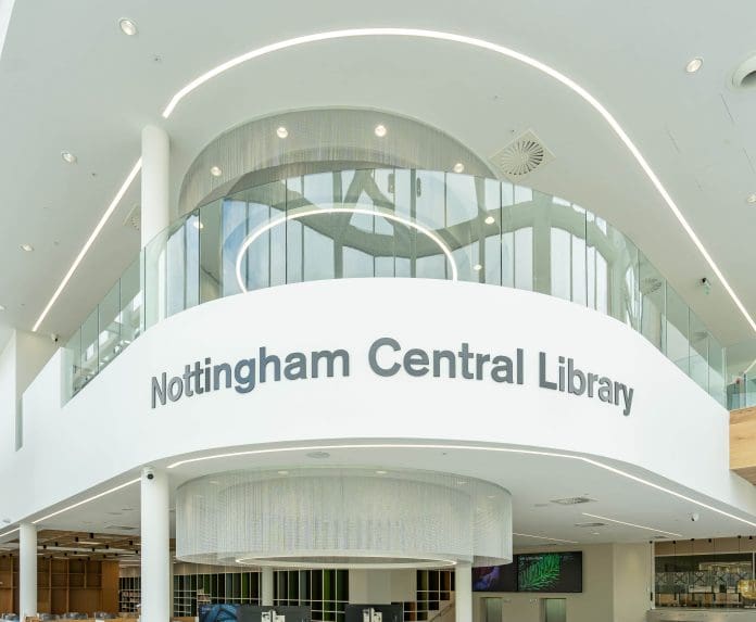 Sindall completes Nottingham Central Library interior fitout
