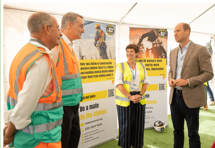 Mates in Mind meet with Prince William