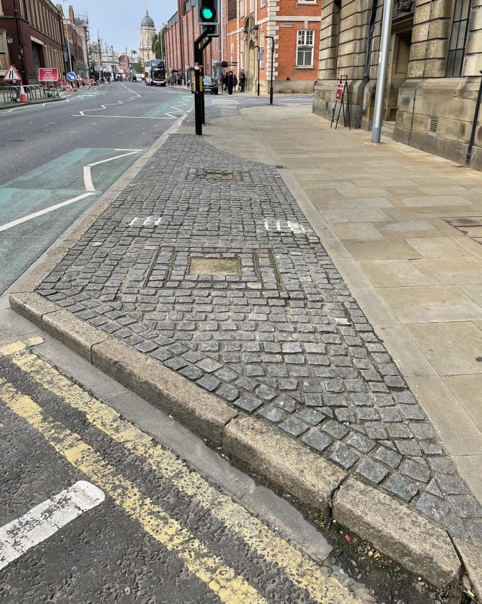 About Access' Ian Streets looks at modern building features such as deterrent paving, which may be creating new obstacles to accessibility