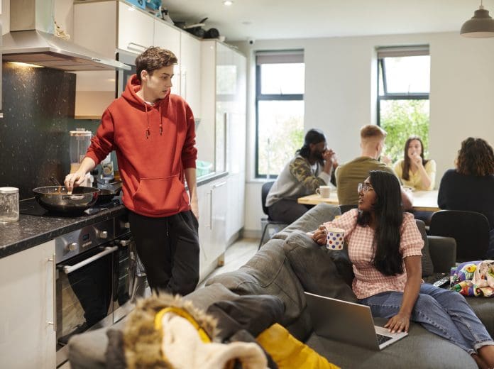 co-living - flatmates in their home