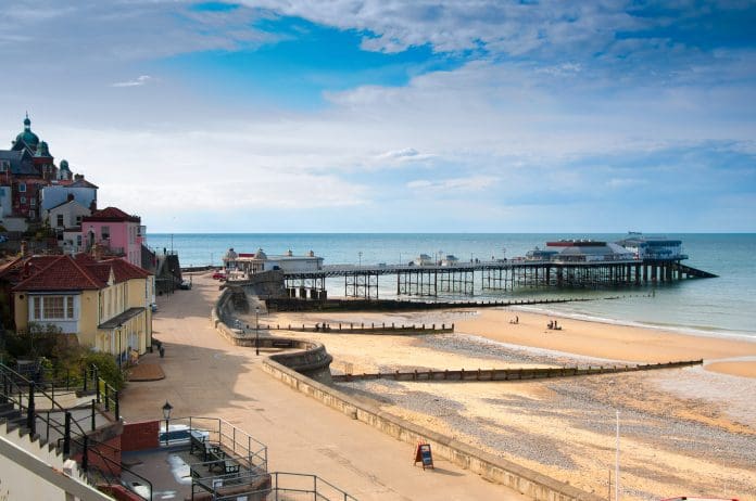 Cromer Pier, one of the sites in the two Norfolk coastal defence schemes