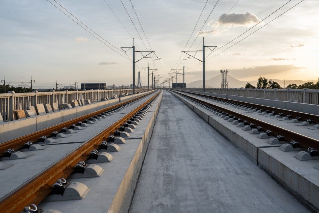 High speed railway under construction representing HS2 cancellation