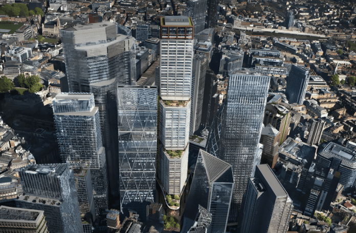Revised plans have been submitted for 1 Undershaft, which would share the Shard's title as tallest skyscraper in London and Western Europe
