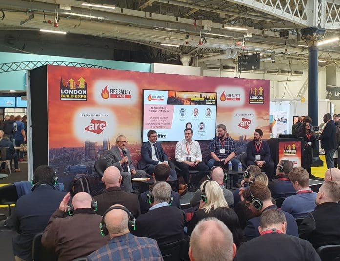 The panel covered the latest developments and differences between 'firestopping', 'passive fire protection' and 'service penetration sealing'