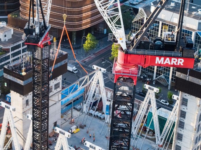 Powerhouse Parramatta 0144 web MARR cranes from Australia modular construction