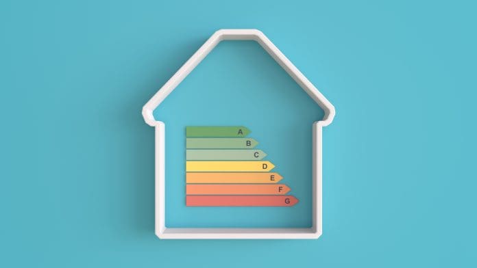energy efficiency symbol representing the future homes standard