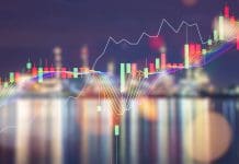 Where next for Energy Performance Certificates? Power plant and oil tank, petrochemical industrial plant at night and Twilight sky view, technician Industrial workers, engineer manager working in a power plant. Businessman.