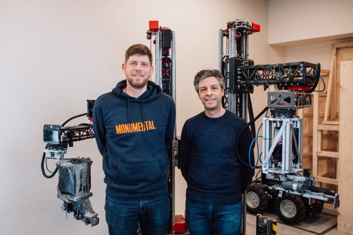 Monumental's robot bricklayers can work as fast as a human stonemason and could be the answer to the UK's brickie shortage