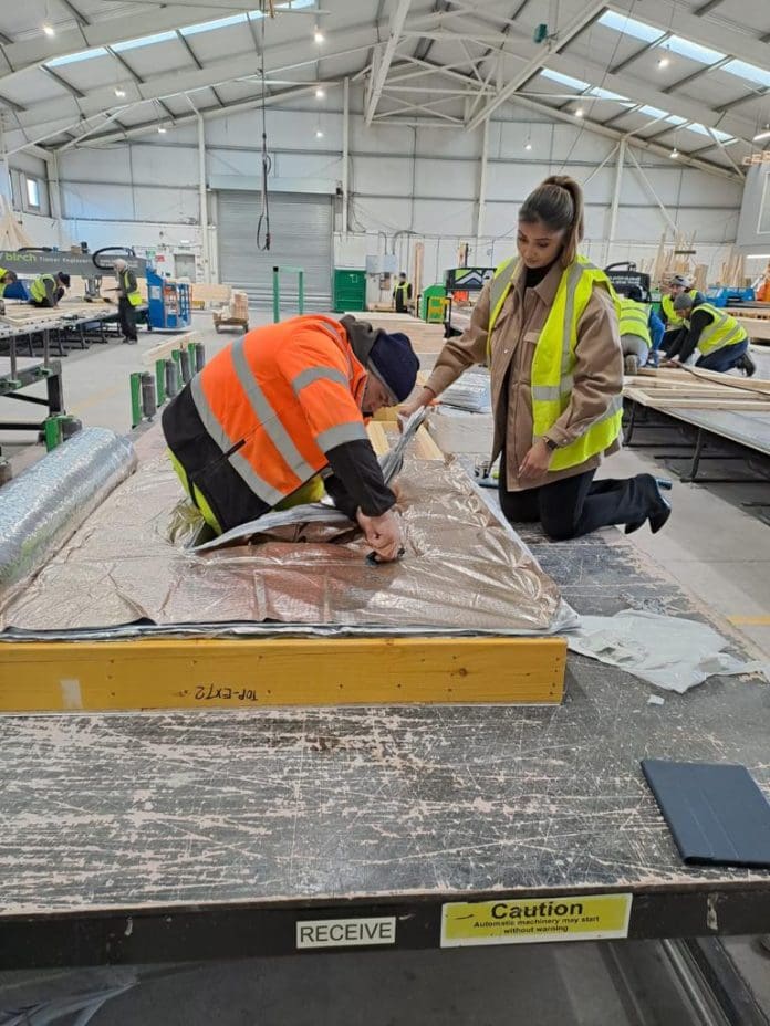 Members of the Actis specification and sales team, including CPD co-writer, specification manager Amaret Chahal, are approaching one end of the skills gap funnel by sharing the joy of working in construction with young people at school and college.