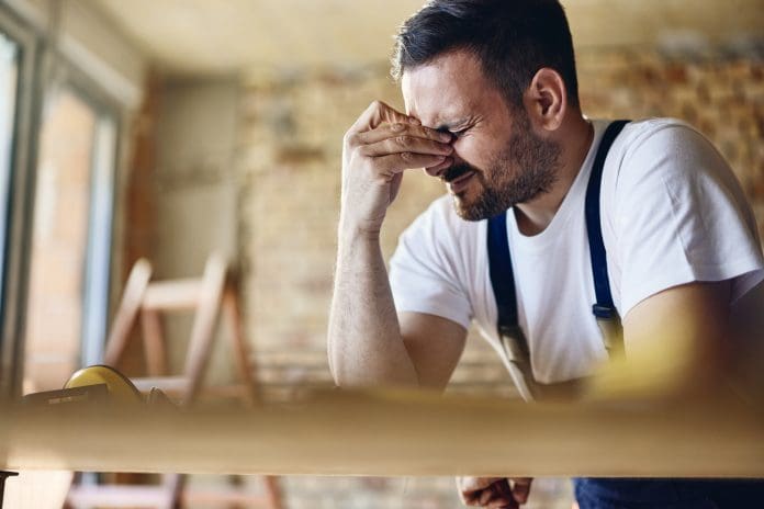 Construction has seen the greatest drop in annual leave entitlement and similar low numbers in the amount of leave taken by employees