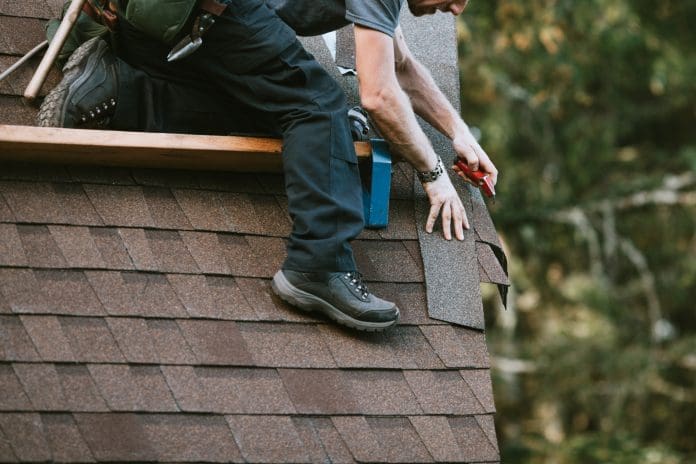 Two companies fined £20k after roofer suffers multiple fractures in fall An unexpected flare from a gas gun caused a roofer to stumble and fall, suffering multiple fractures in his legs