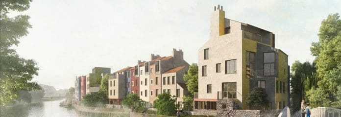 screenshot the phoenix riverside Human Nature, the company behind the planned mass timber structure neighbourhood in Lewes, Sussex, was founded by former Greenpeace directors