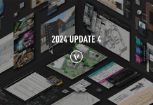 Vectorworks 2024 Update 4 brings new AI capabilities, design freedom and flexibility The new Vectorworks 2024 Update 4 adds AI visualisation, VR and BIM collaboration potential, as well integration with L-Acoustics