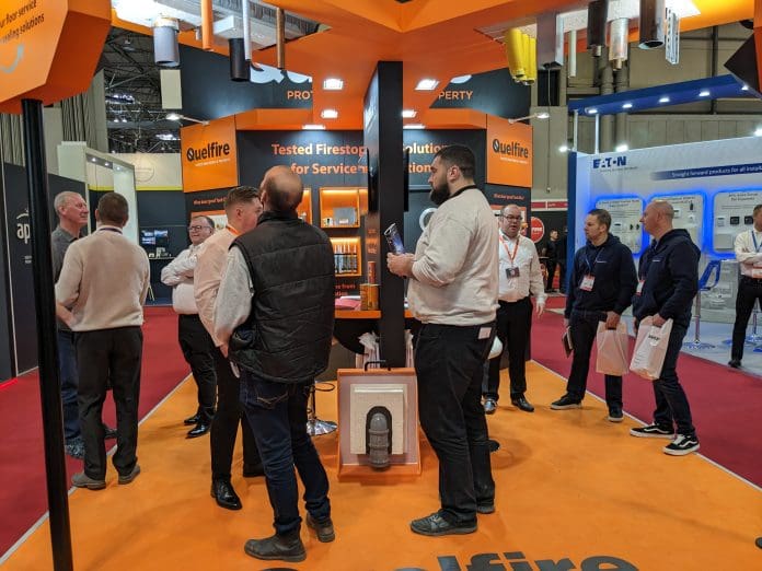 Quelfire leads the conversation on responsibility at The Fire Safety Event 2024 Quelfire the fire safety event 2024