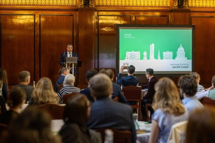 Heritage ‘Retrofit Toolkit’ launched by City of London Corporation Launched at the Merchant Taylor's Great Hall, the Retrofit Toolkit aims to bring heritage buildings up to modern energy efficiency standards