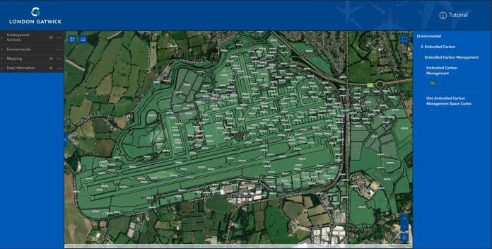 Created using Esri's GIS technology, London Gatwick's new geospatial platform will support multiple operational areas at the airport