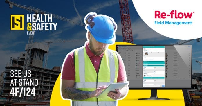 Reflow health and safety compliance with digital form system