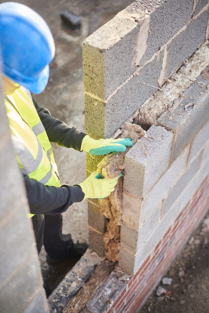 installing cavity insulation