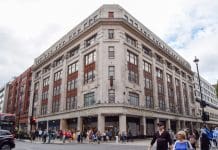 Marks & Spencer, the minister and a “tour de force” of planning law principles London, UK - August 22 2022: Exterior daytime view of Marks and Spencer store on Oxford Street.