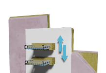 Ensuring passive fire protection compliance with building movement