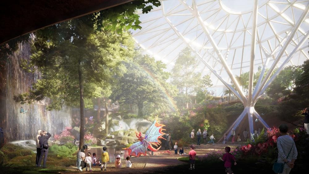 Eden Project Dundee 04 credit Fielden Clegg Bradley Studios Dundee City Council has granted planning permission for Eden Project Dundee, to be built on the brownfield site of the former gasworks on East Dock Street