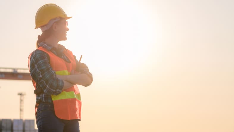 Asian engineering is working, modern holographic technology, renewable energy wind turbines Glenigan's UK Construction Industry Forecast shows a promising post-election boost as the new Government reduces political uncertainty