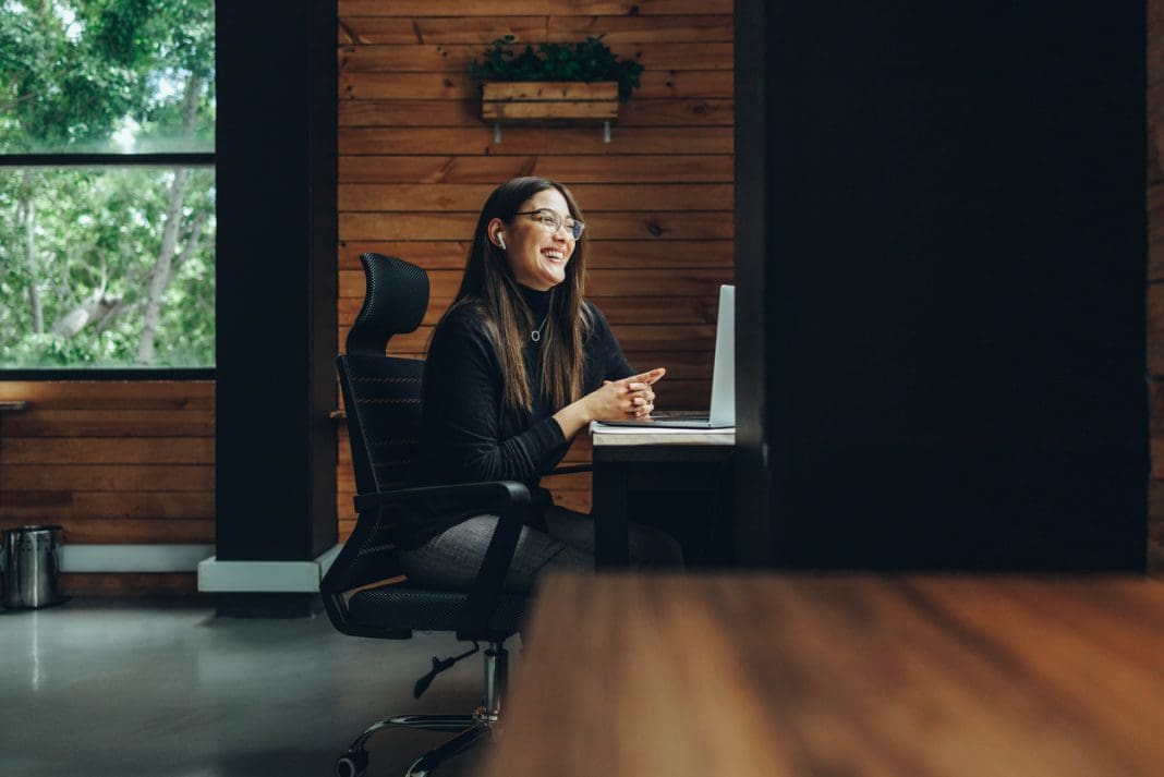 Smiling female entrepreneur having a video call in a coworking space PBC's new head of Flex Delivery, Jack Dison, examines why providers are turning to Flex office space and the development process behind it.