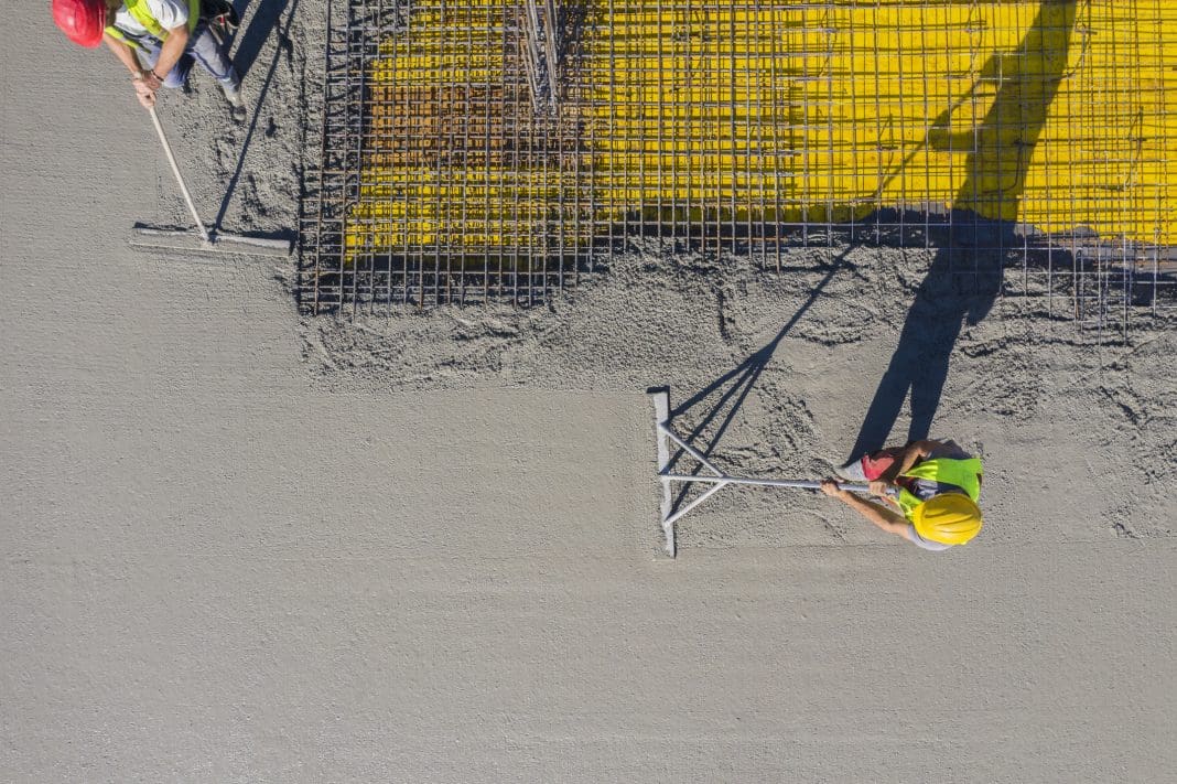 Construction works Nature positive cement and concrete