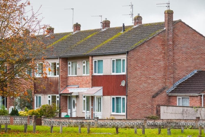 Rachel Reeves plans to increase social rents to boost house building Terraced houses can often be social housing, of which social rents are set to rise