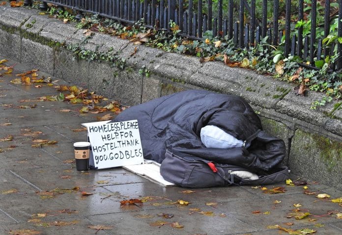 Construct Innovate to receive additional €5m funding Homeless person in Dublin, a symptom of the issue that the Construct Innovate funding will contribute to fixing