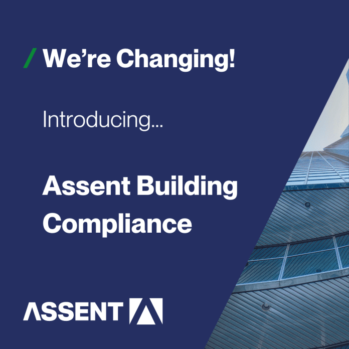 Were-Changing-Grraphic Assent Building Control will now be known as Assent Building Compliance, to reflect the shifting focus of the broader construction industry