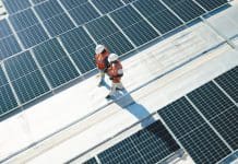 CPA creates decarbonisation and sustainability manager role Solar panels, showing sustainable energy is an important part of the CPA sustainability manager's role