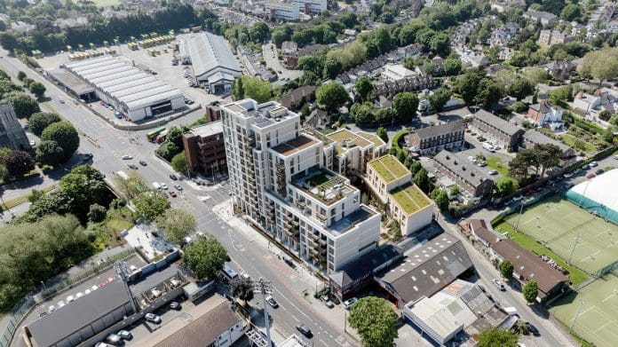 Eglinton Place is a high-density BTR residential scheme at Dublin's gateway- but the complex project was no problem for BIMx and Archicad